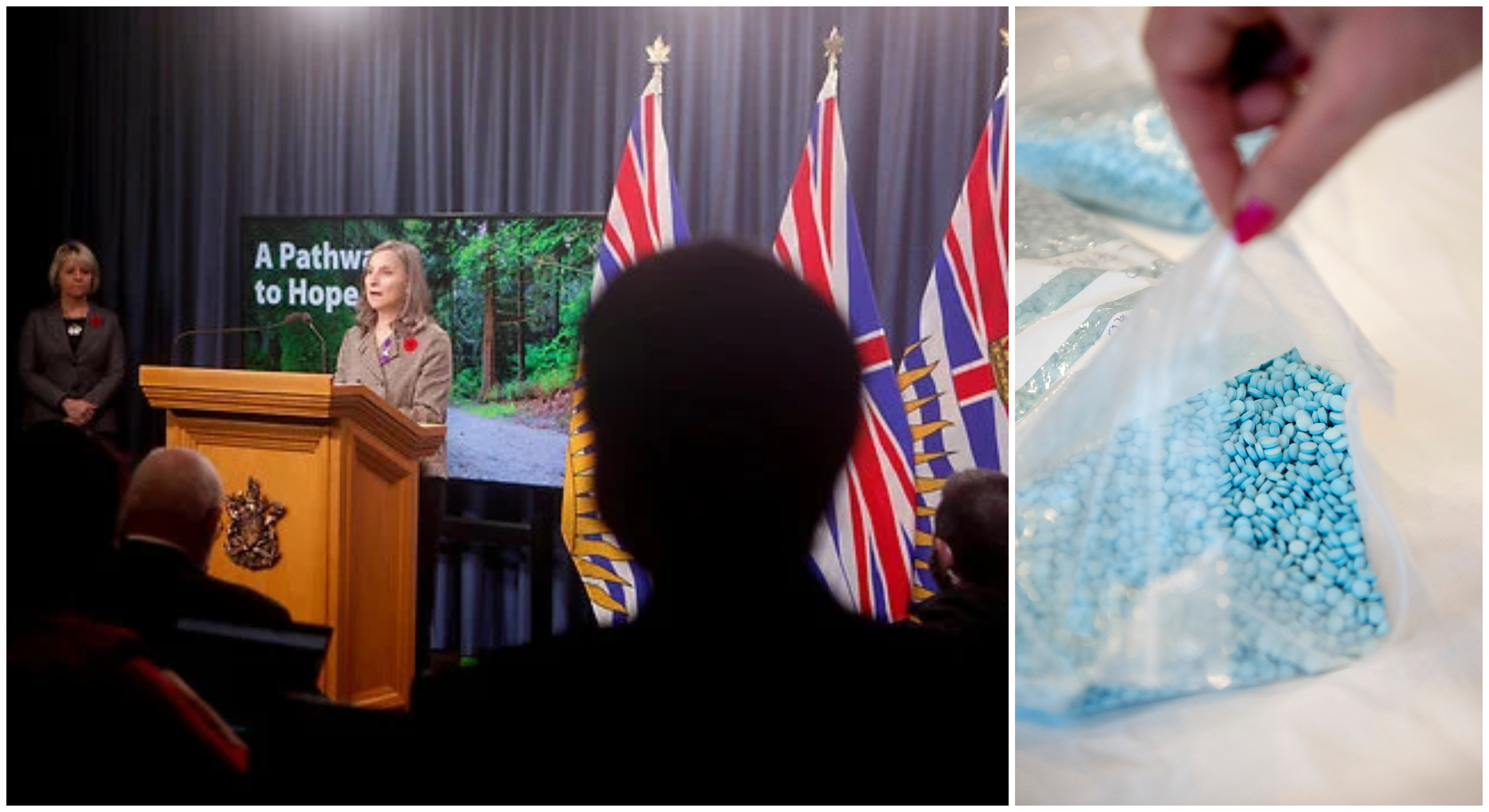 Det är numera lagligt att inneha mindre mängder narkotika i kanadensiska British Columbia